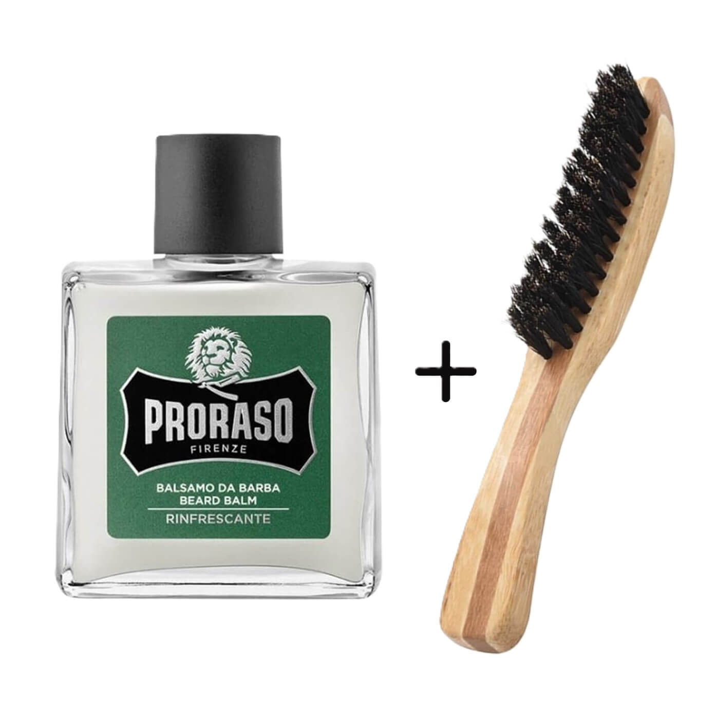 Proraso Refreshing Beard Balm + Beard Brush