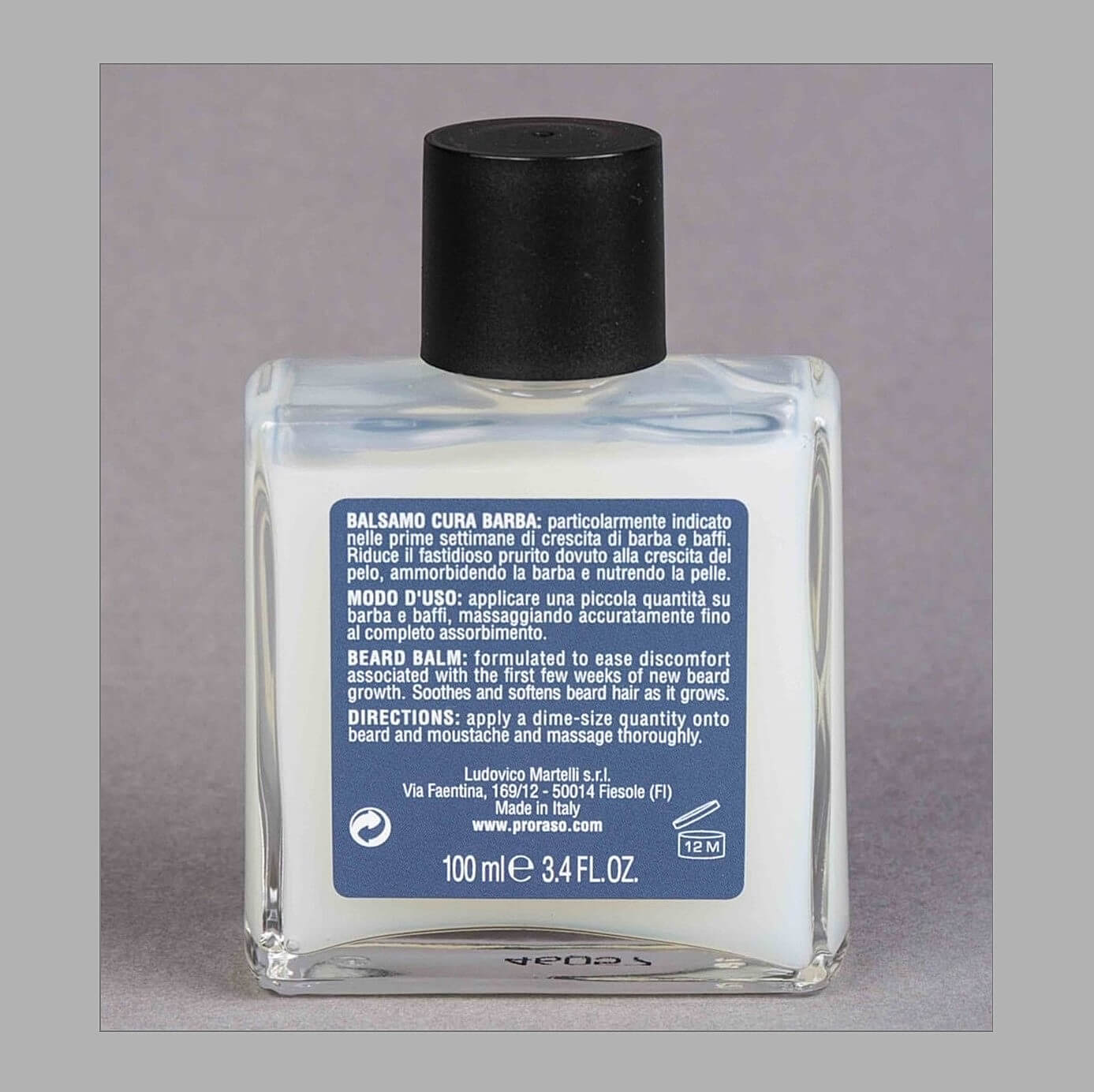 Proraso Beard Balm Azur Lime + Beard Brush