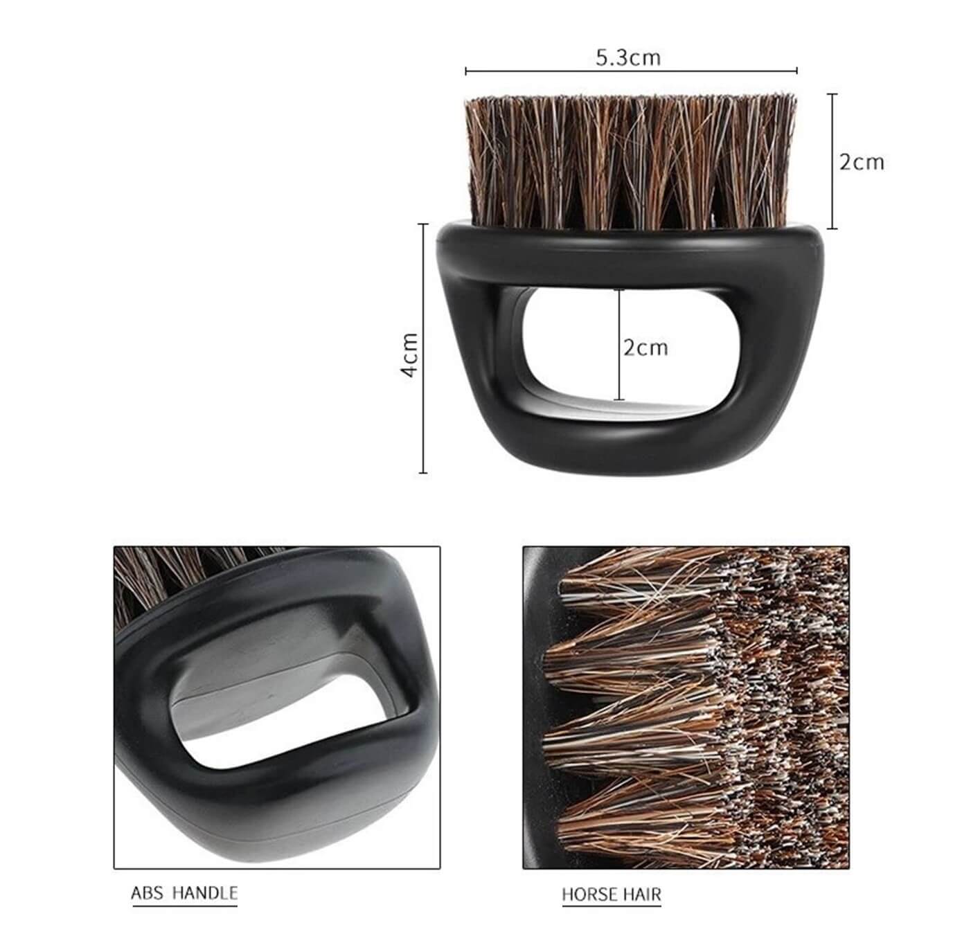 Mane Hair Knuckle Beard Brush