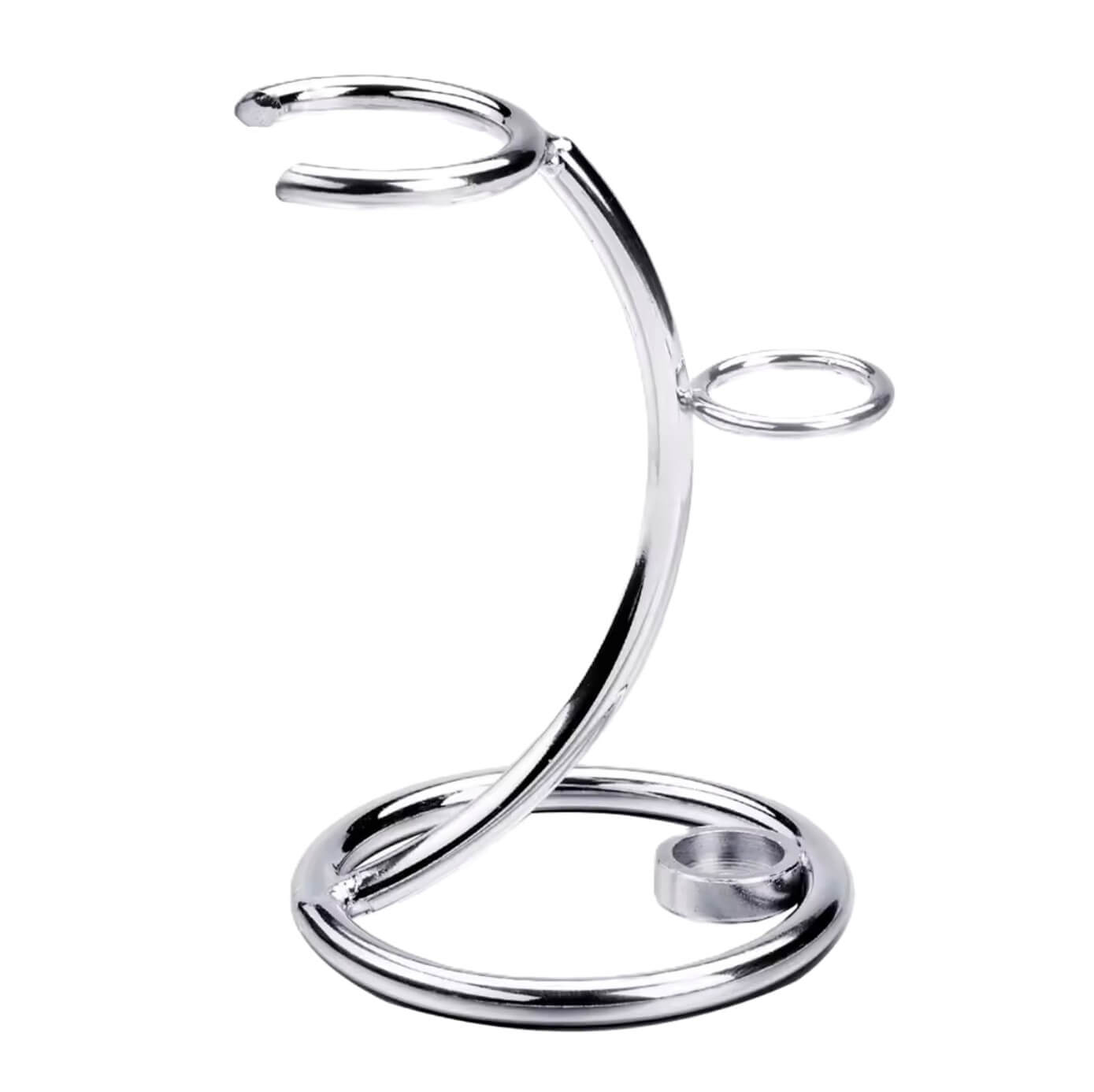Stainless Steel Chrome Stand for Razor and Brush