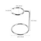 Chrome Shave Brush Stand Dimensions