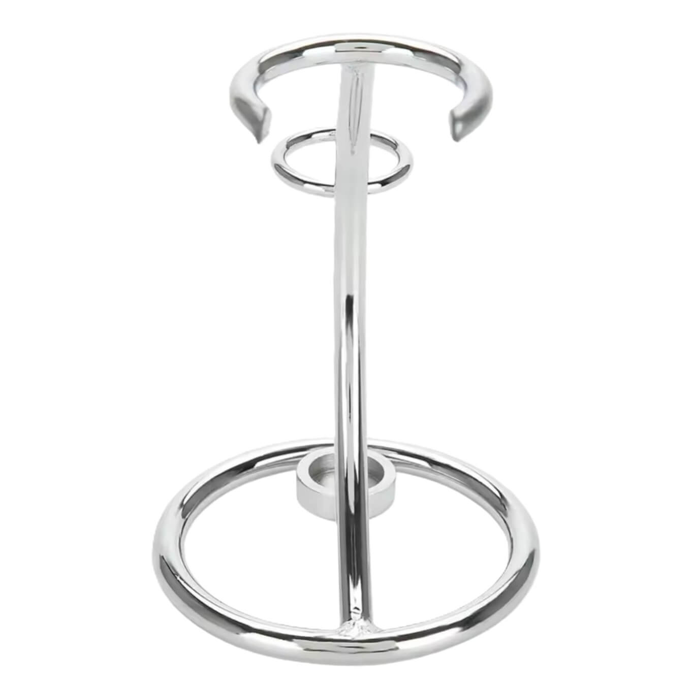 Stainless Steel Chrome Stand for Razor and Brush