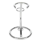 Stainless Steel Chrome Stand for Razor and Brush