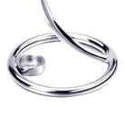 Stainless Steel Chrome Stand for Razor and Brush