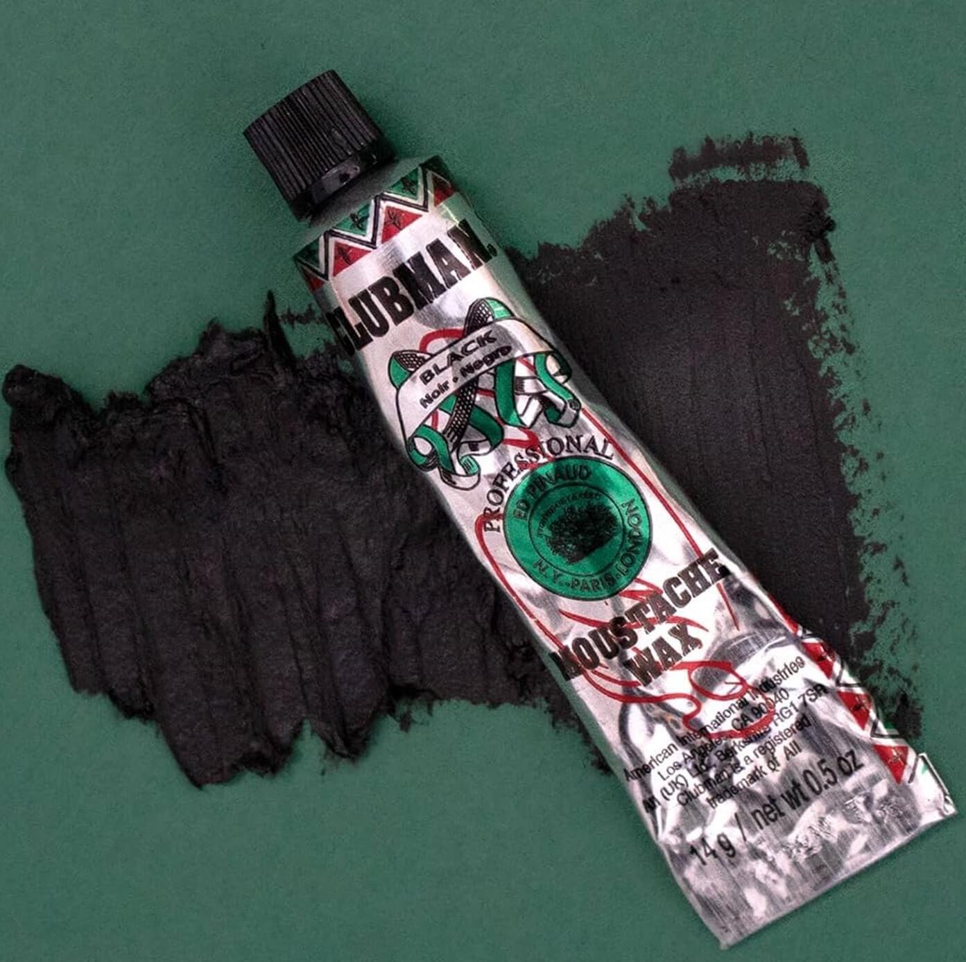 Clubman Black Moustache Wax