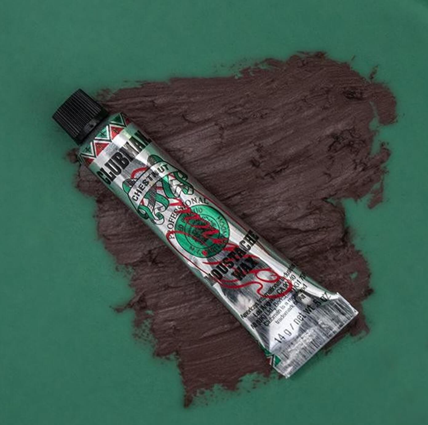 Clubman Brown Moustache Wax