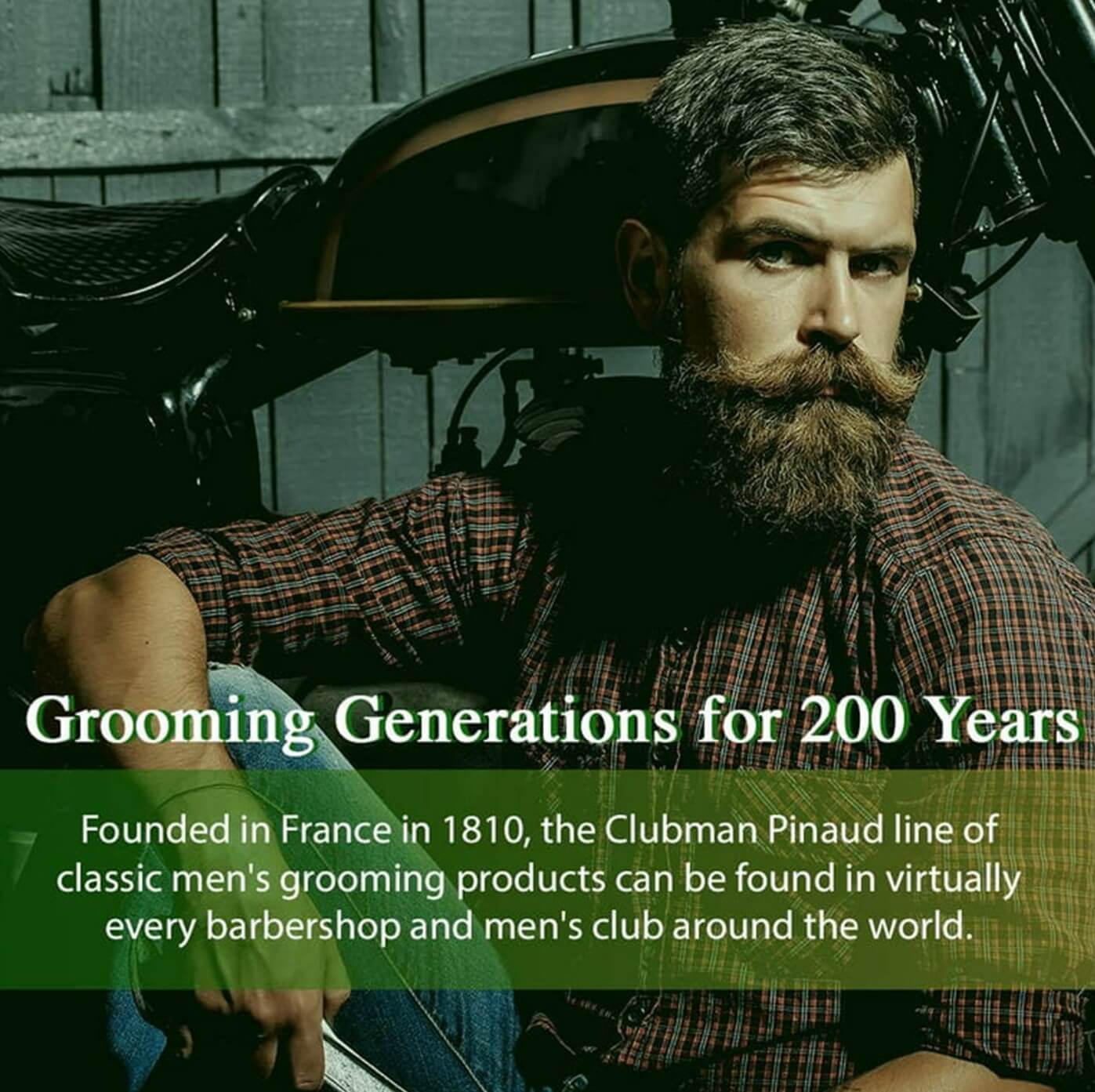 Clubman Black Moustache Wax