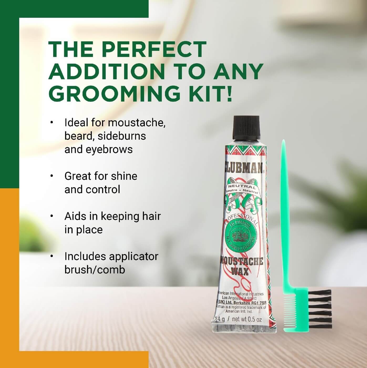 Clubman Moustache Wax