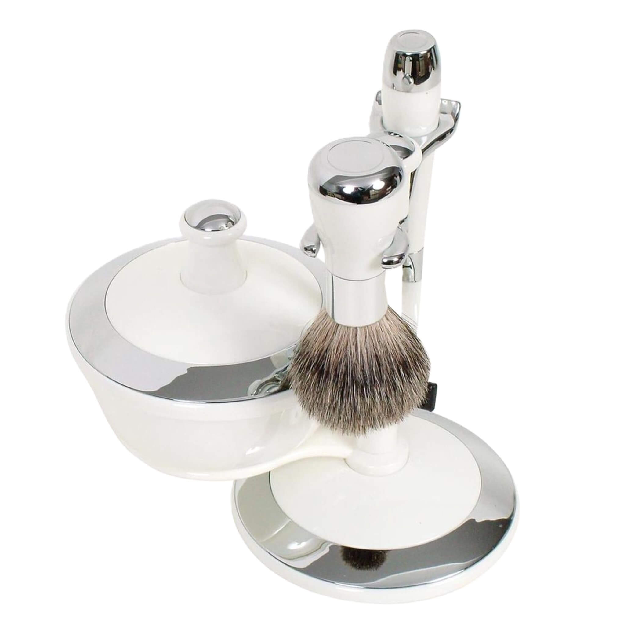 Comoy Shave Set with Proraso Cream Gift Bundle