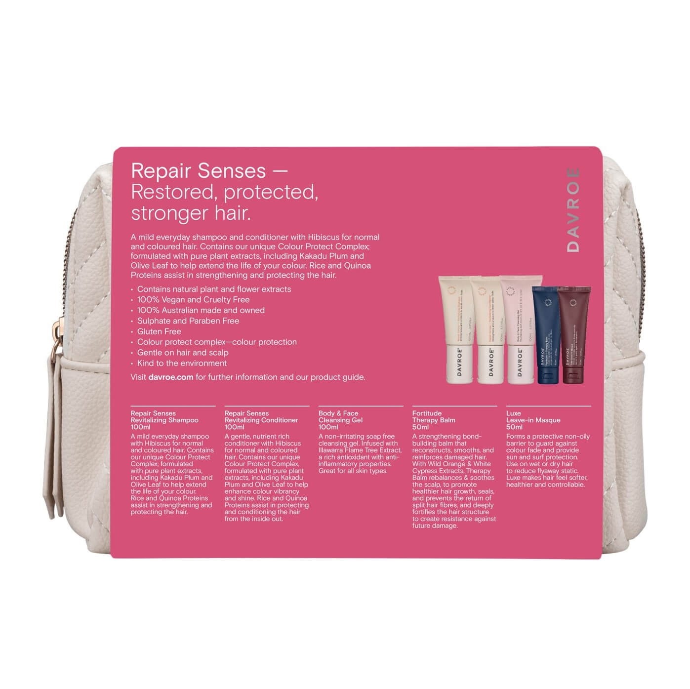 Davroe Repair Senses Travel Pack