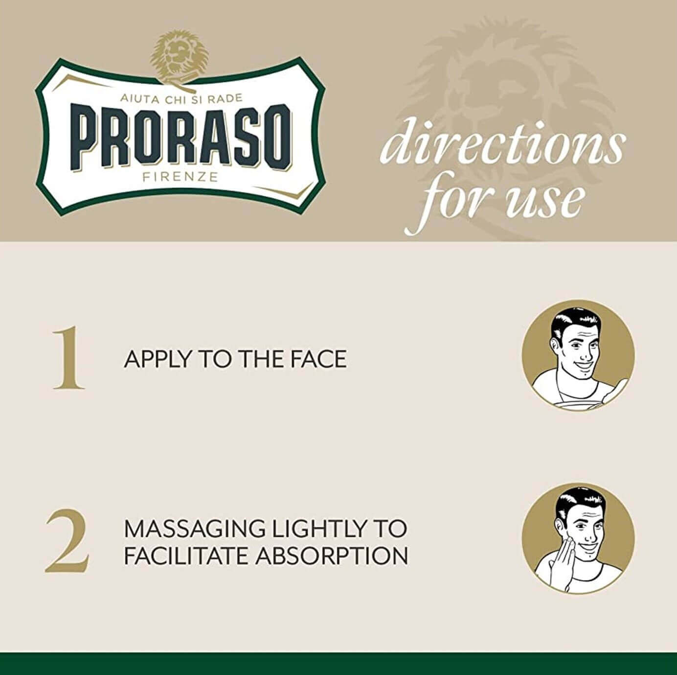 PRORASO Aftershave Balm for Sensitive Skin