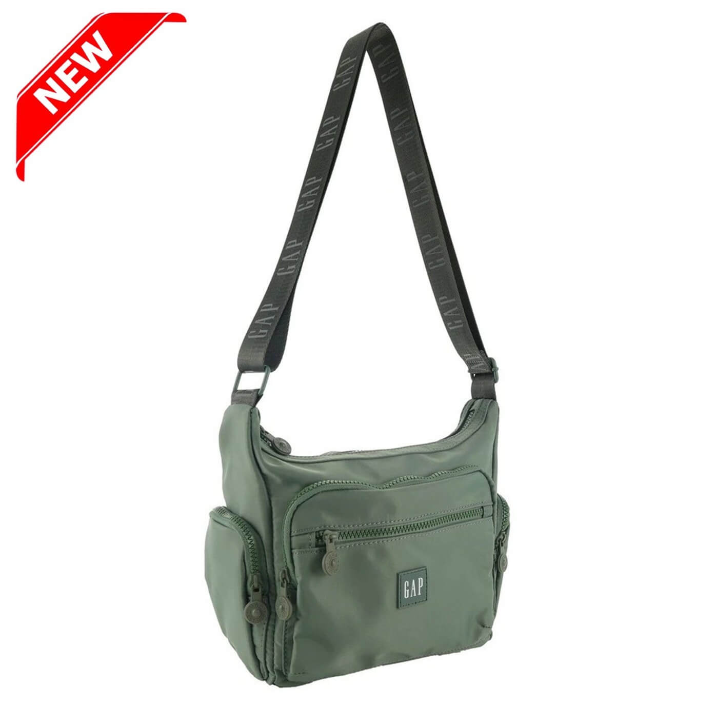 GAP Nylon Ladies Crossbody Bag in Twig