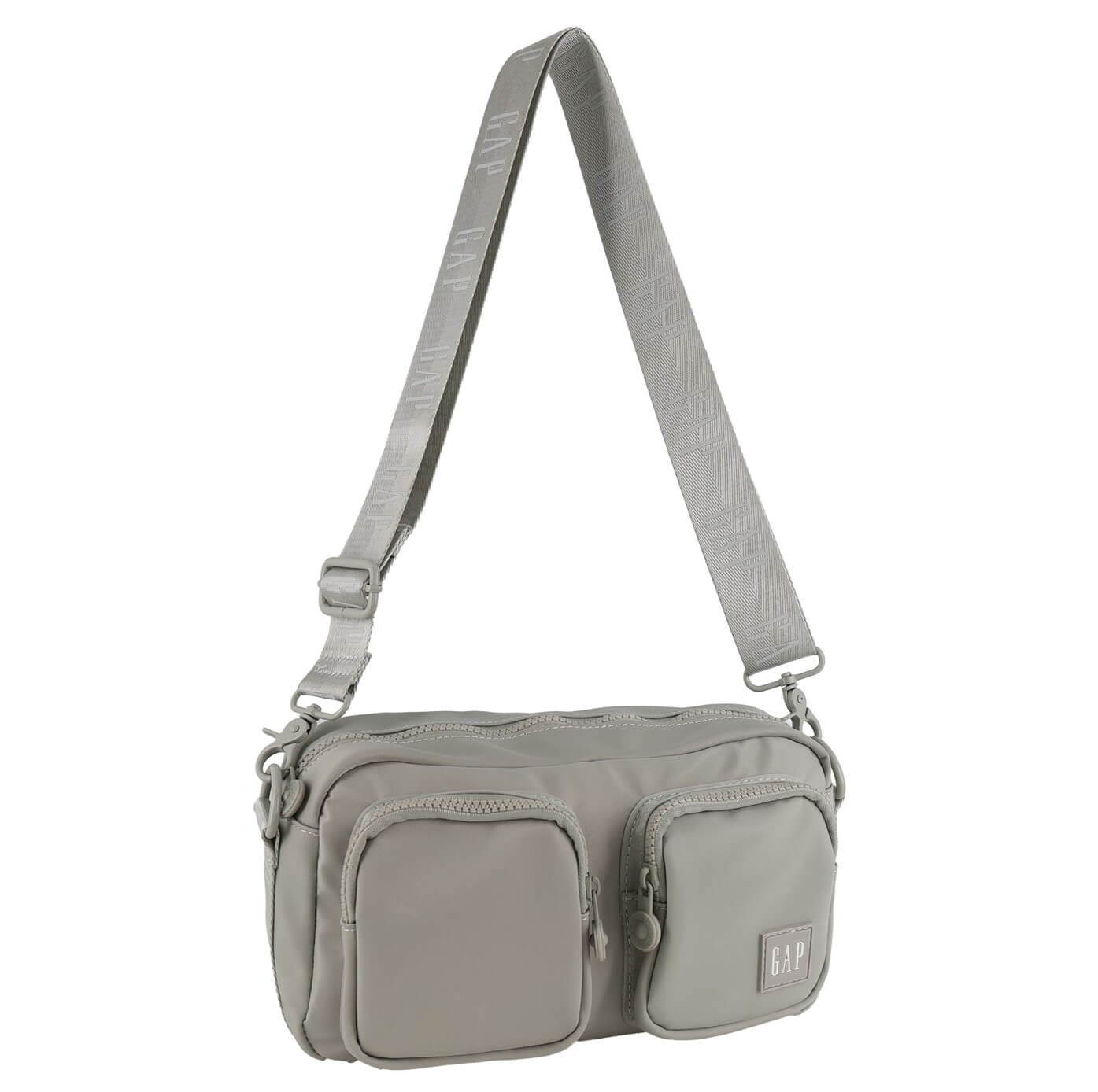 GAP Ladies RFID Nylon Crossbody Bag in Chino