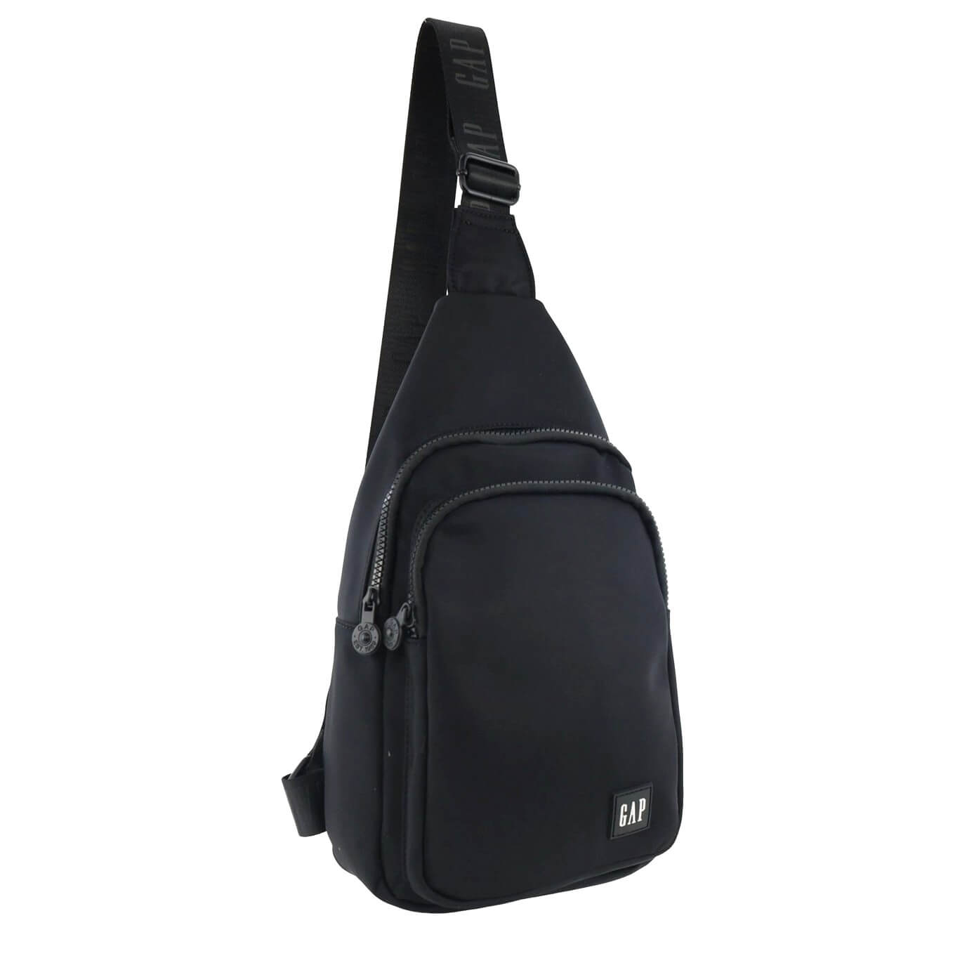 GAP Men's Nylon Sling Bag in Black