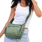 GAP Nylon Ladies Crossbody Bag in Twig
