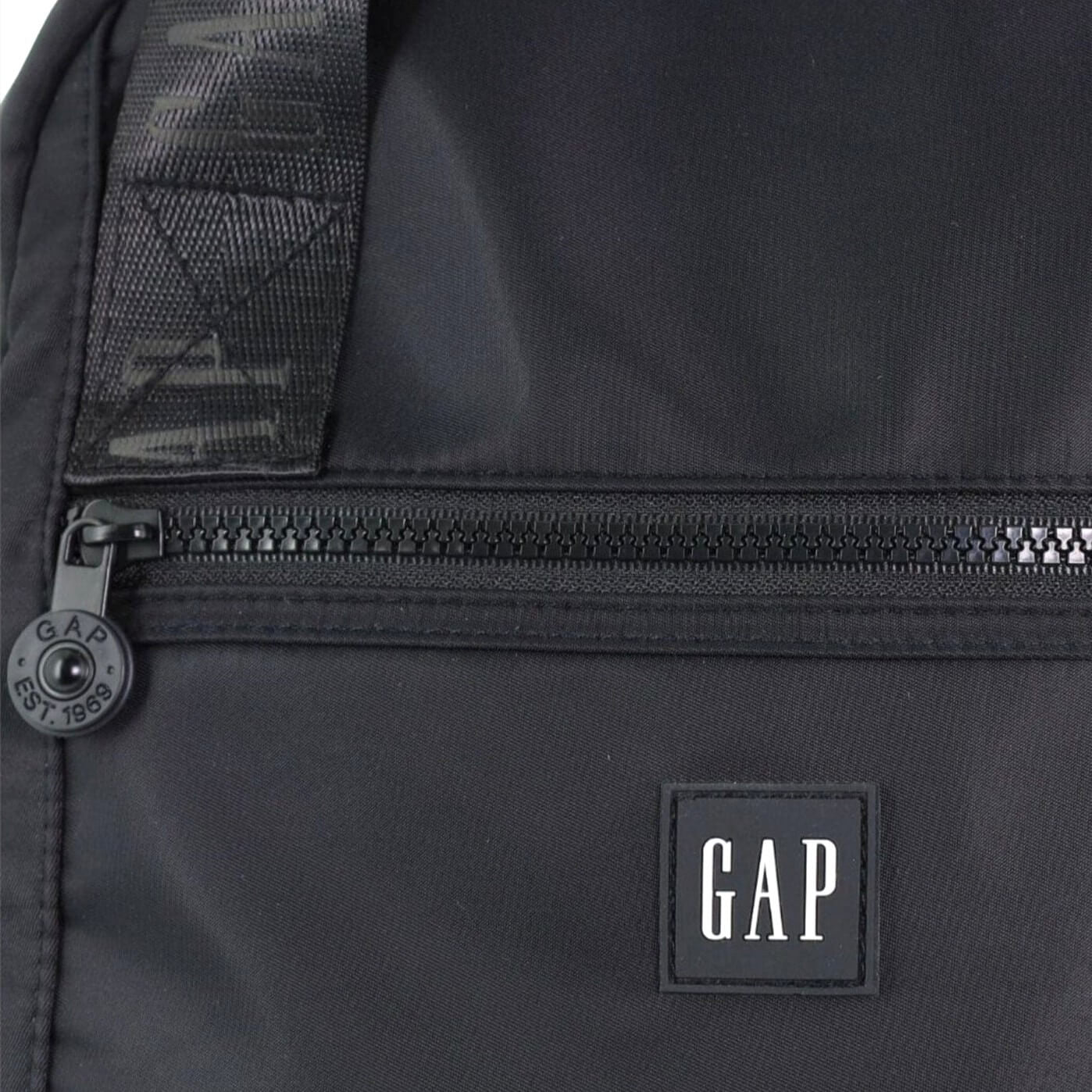 GAP Unisex RFID Nylon Travel Backpack in Black