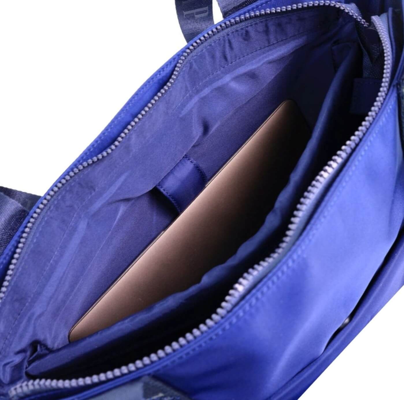 GAP Ladies RFID Nylon Tote Bag in Navy