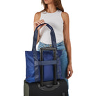 GAP Ladies RFID Nylon Tote Bag in Navy