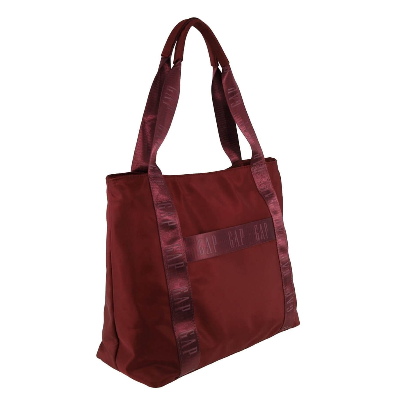 GAP Ladies RFID Nylon Tote Bag in Wine