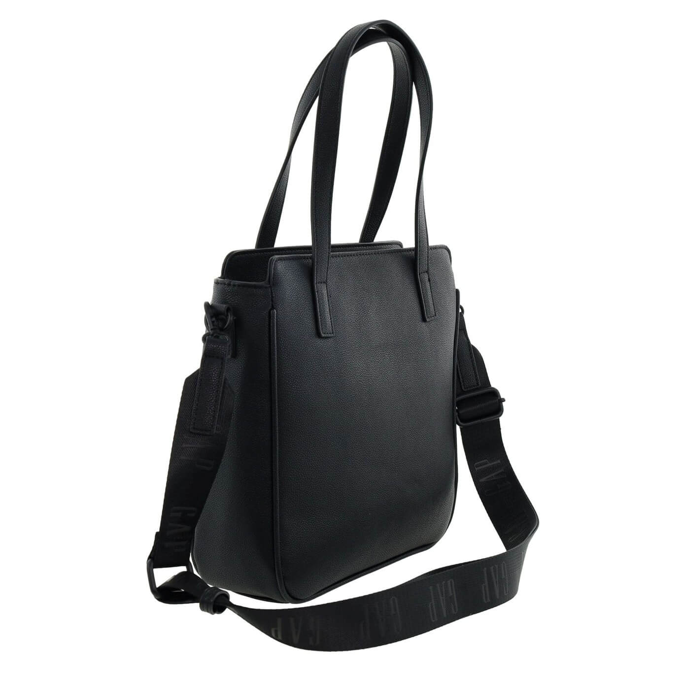 GAP Ladies Vegan Leather Modern Business Bag in Black