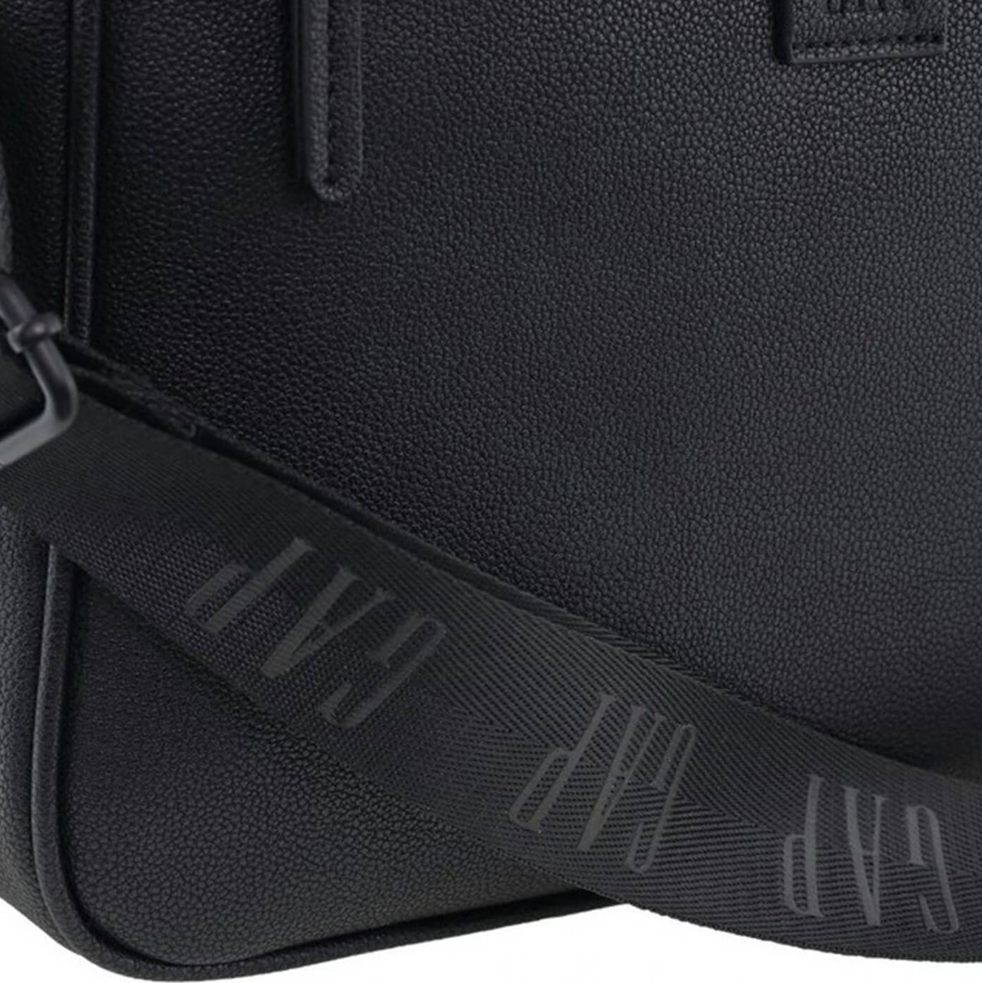 GAP Ladies Vegan Leather Modern Business Bag in Black