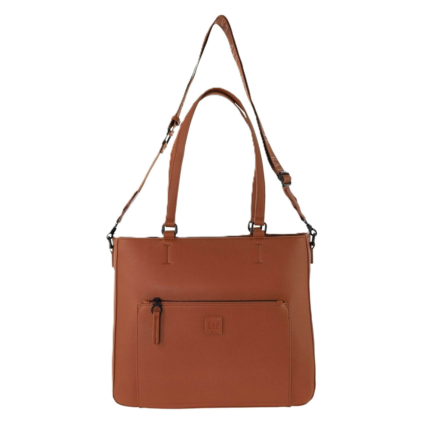 GAP Ladies Vegan Leather Modern Business Bag in Tan