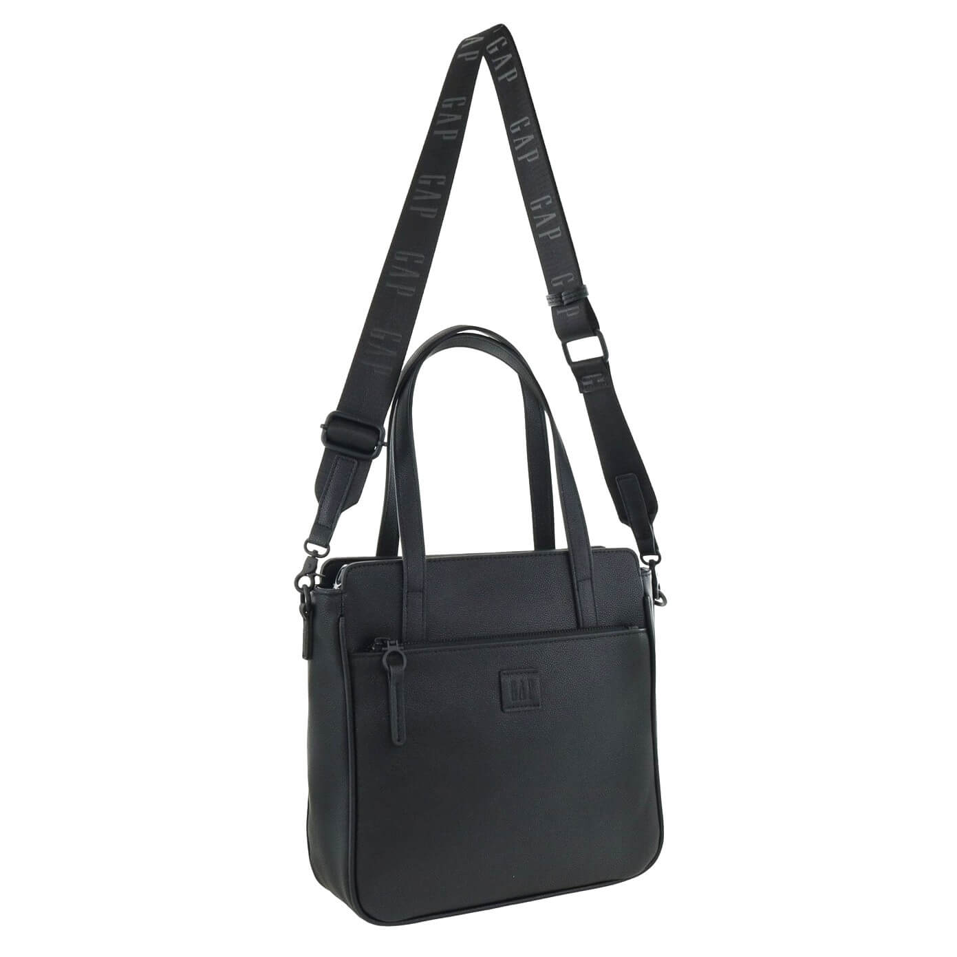 GAP Ladies Vegan Leather Mini Tote Bag in Black
