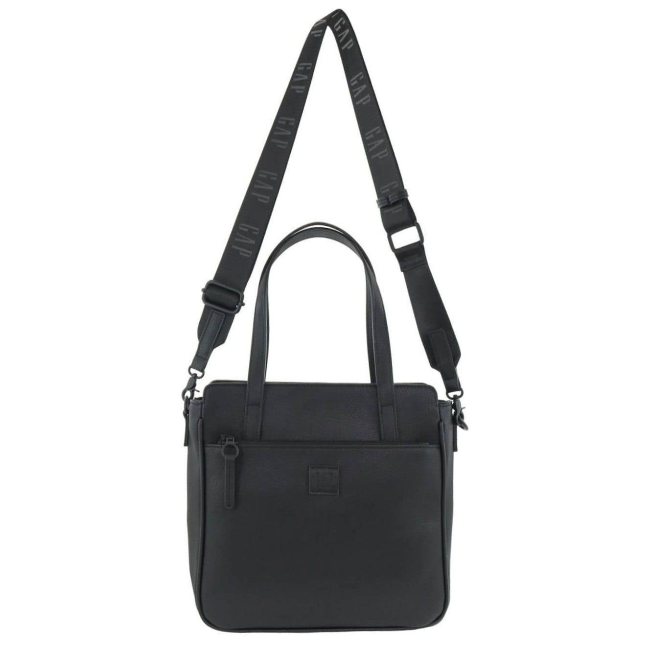 GAP Ladies Vegan Leather Mini Tote Bag in Black