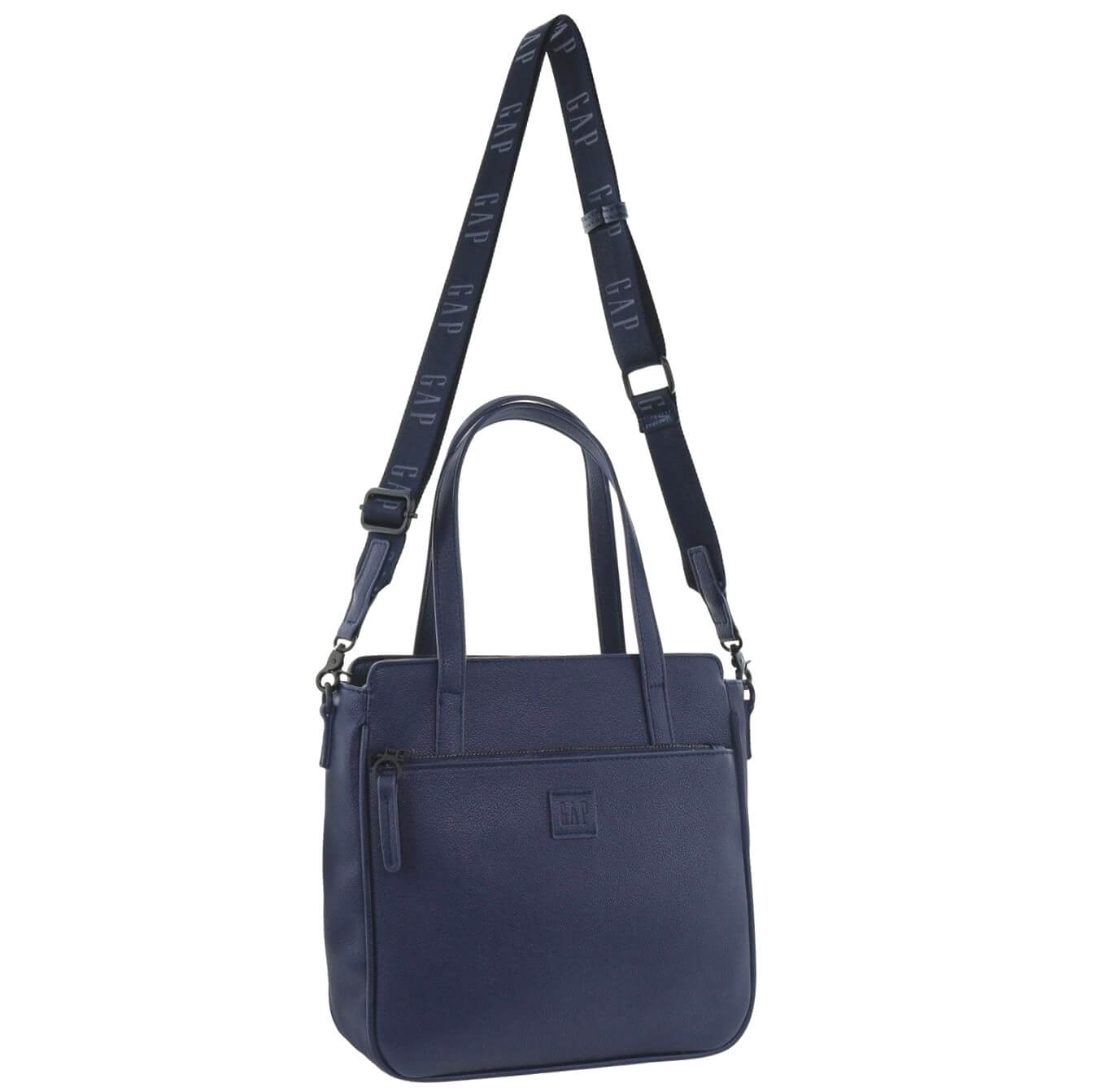 GAP Ladies Vegan Leather Mini Tote Bag in Navy
