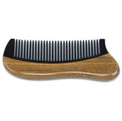 Green Sandalwood Black-Ox Hair/Beard Comb