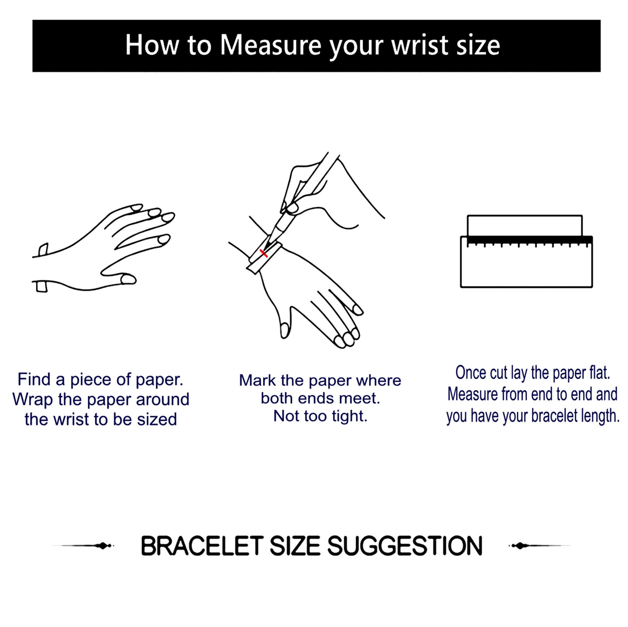 How to measure your wrist size
