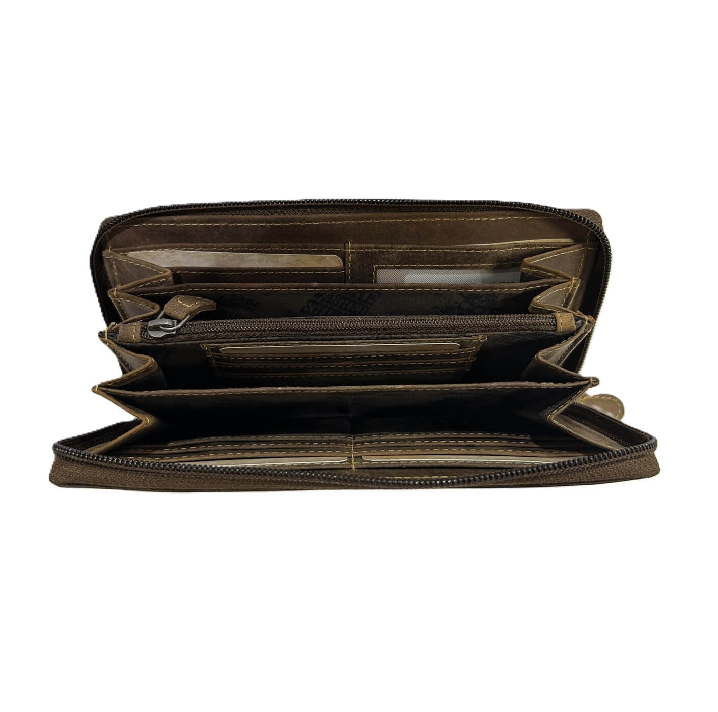 Jacks Inn 54 (JACK-20) Liquor Ladies Leather Wallet/Brown