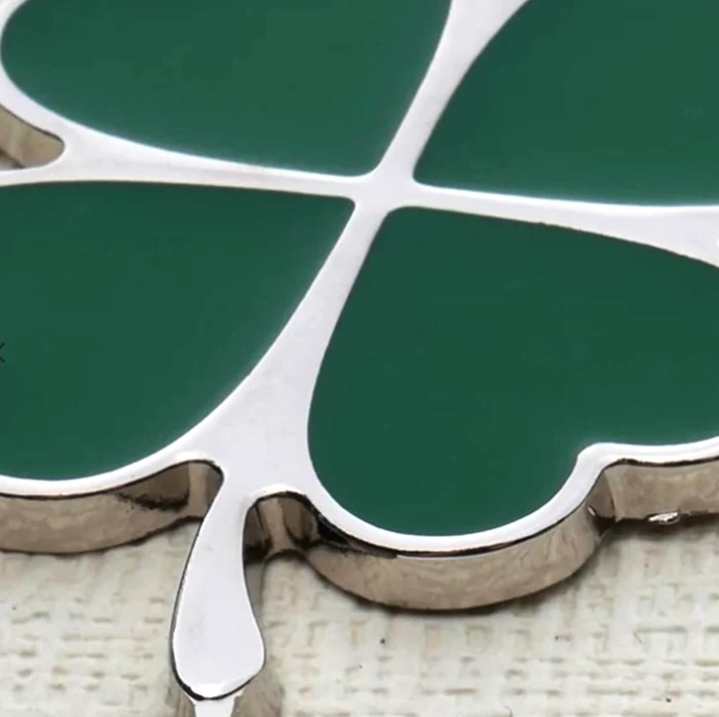 Four-Leaf Clover Keyring
