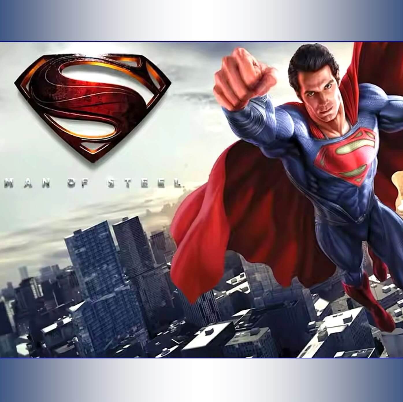 Superman Keyring Holder/Charm 