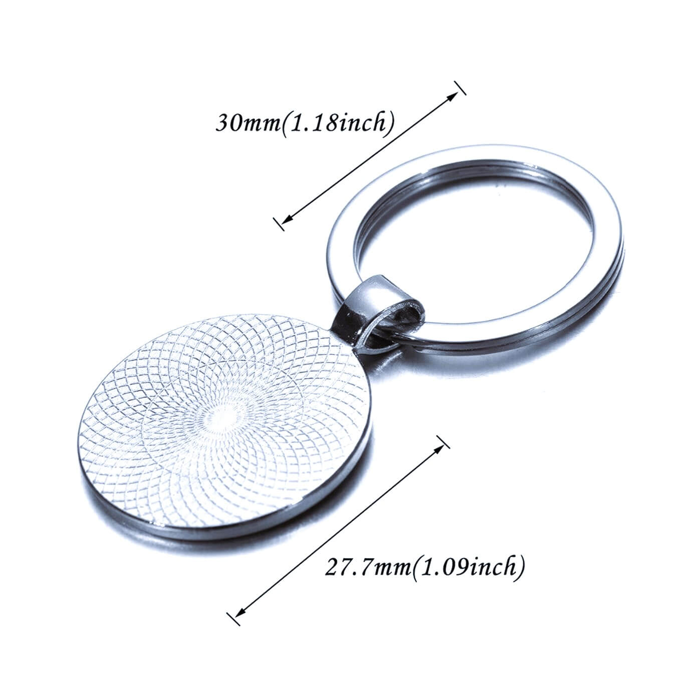 Balanced Yin Yang Keyring Holder