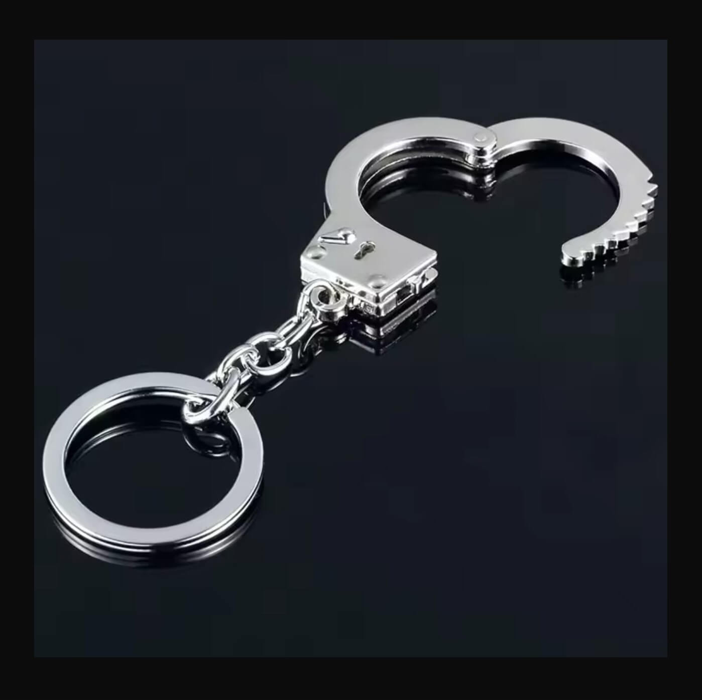 Handcuff Keyring Charm Design