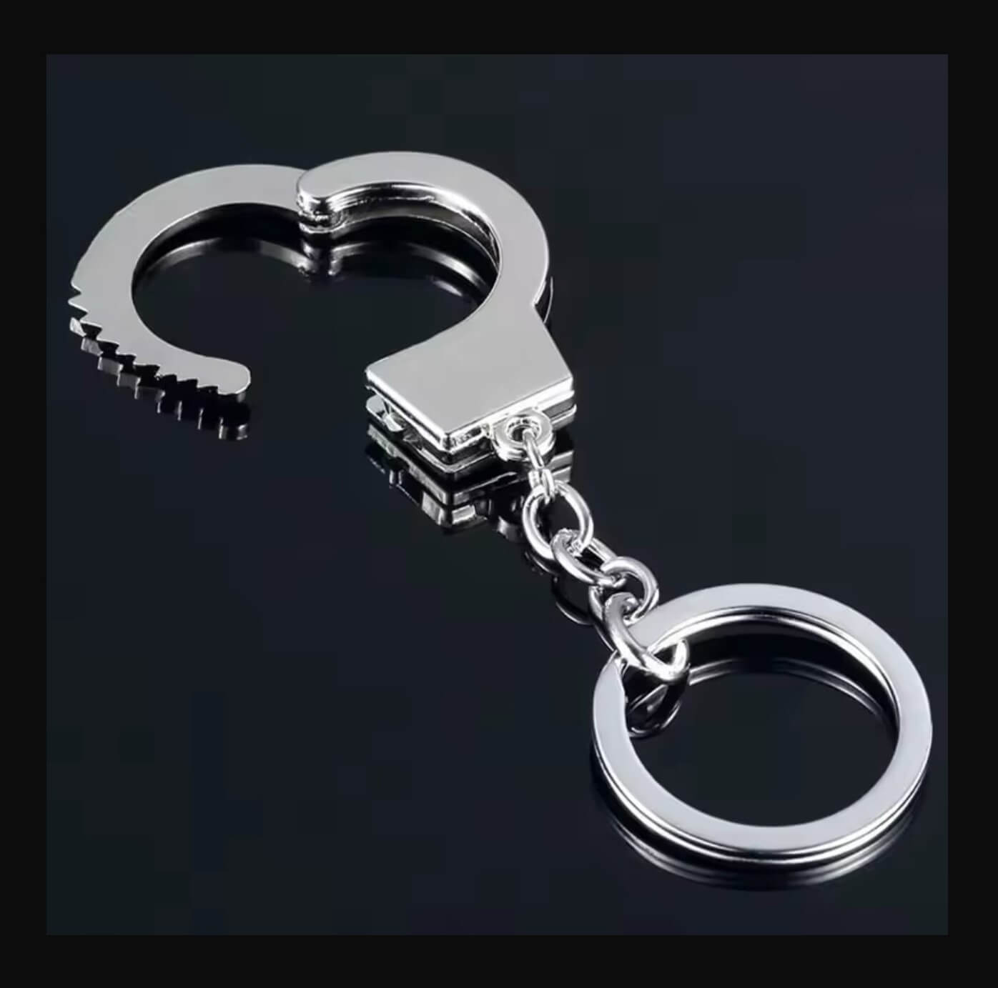 Handcuff Keyring Charm Design