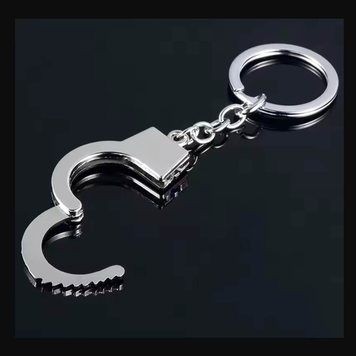 Handcuff Keyring Charm Design
