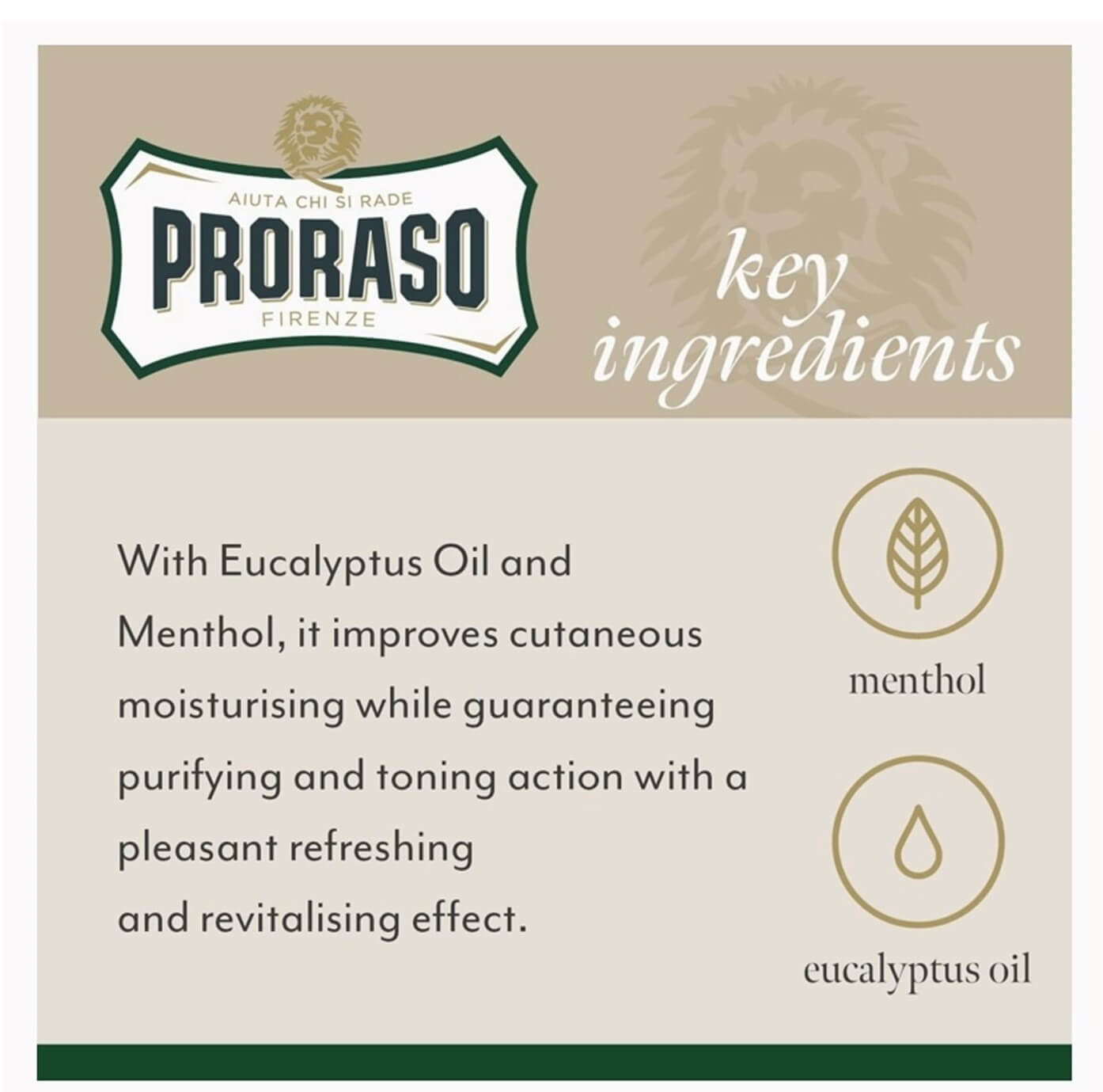 PRORASO Aftershave Balm – Refreshing 