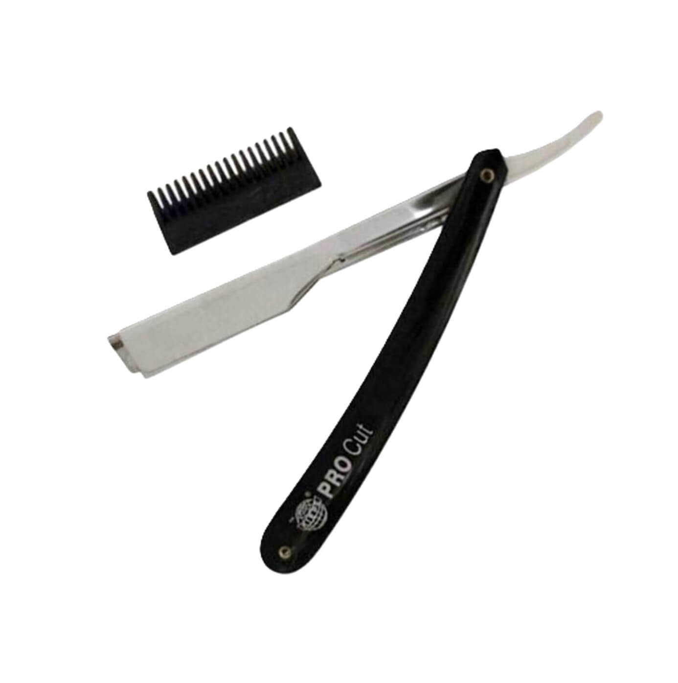 KIEPE PRO Professional Folding Straight Razor in Black