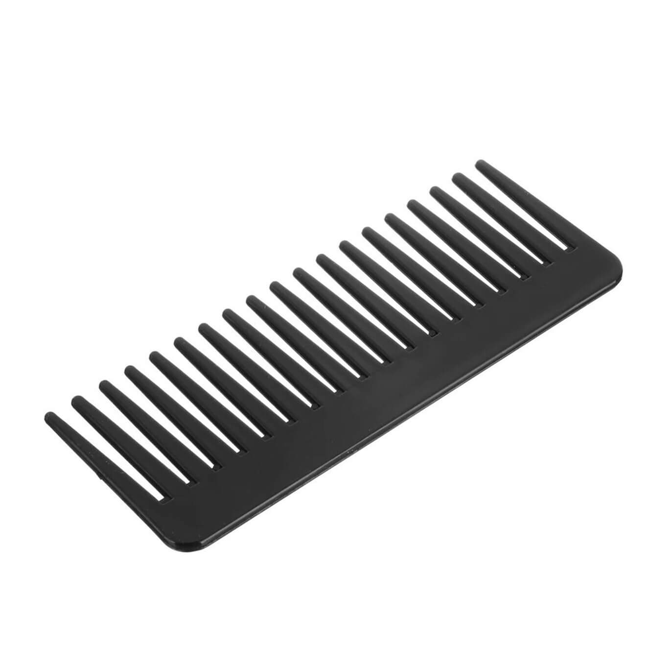 Large 19 Teeth Detangling Black Comb