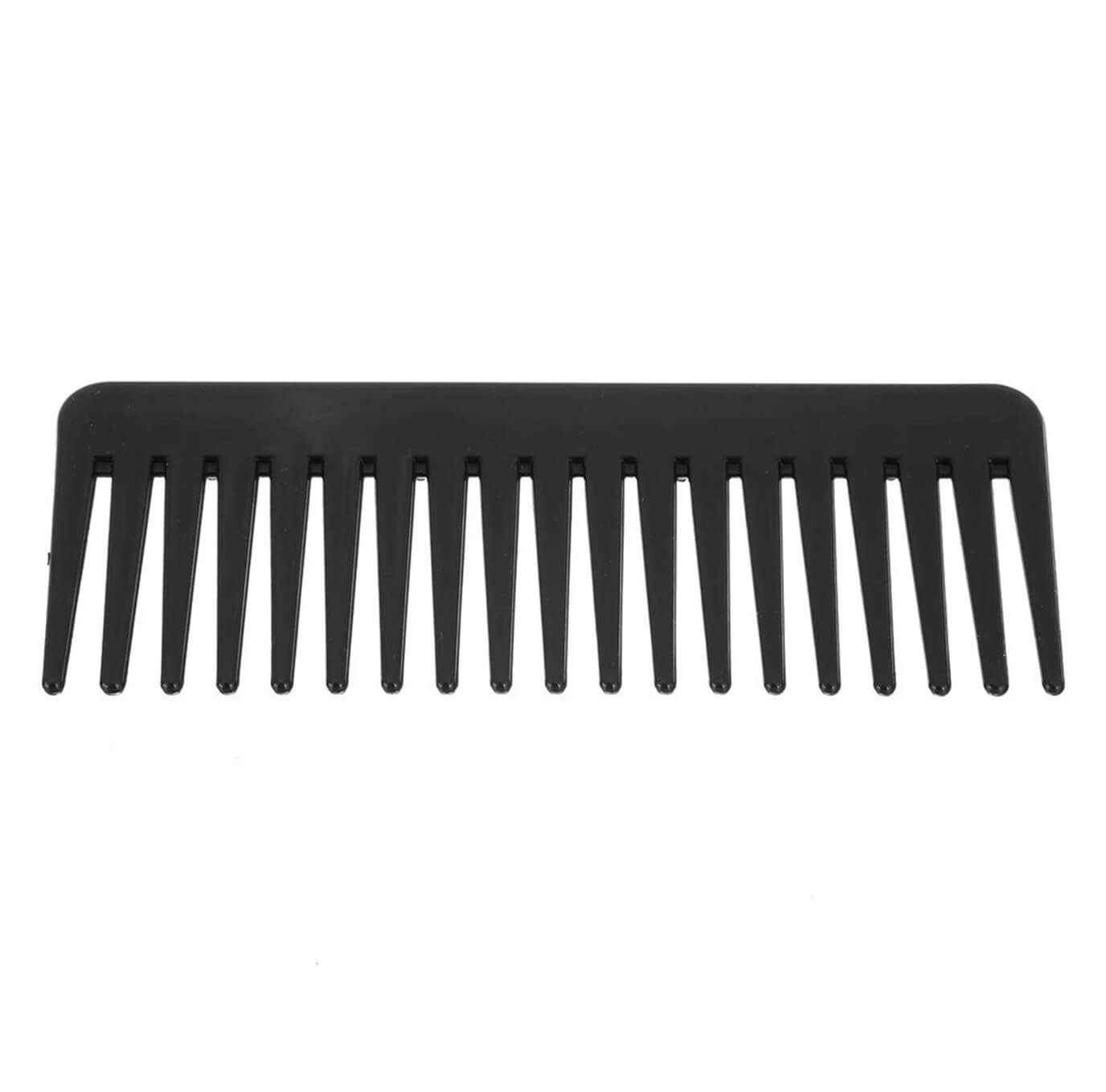 Large 19 Teeth Detangling Black Comb