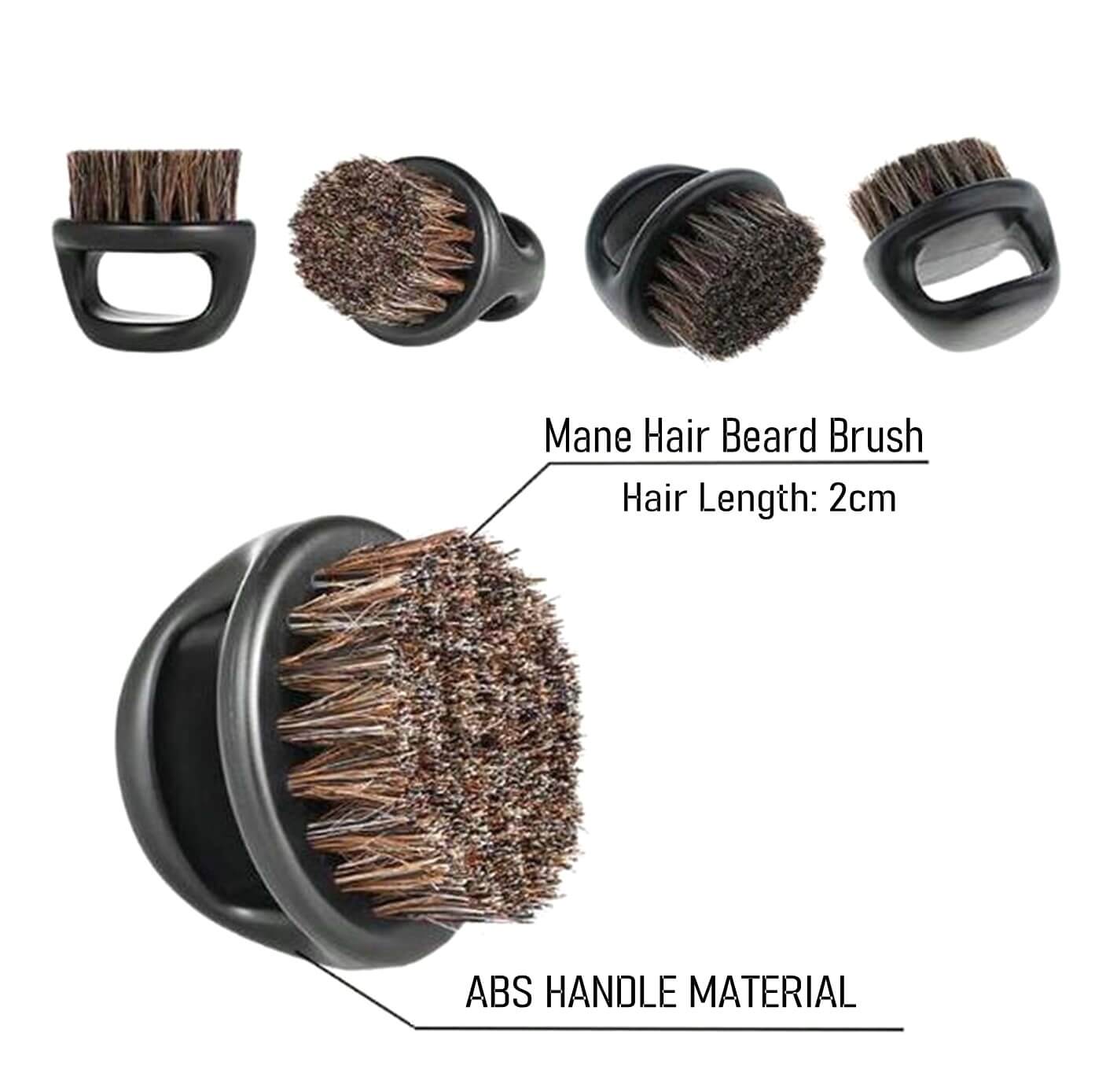 Mane Hair Knuckle Beard Brush