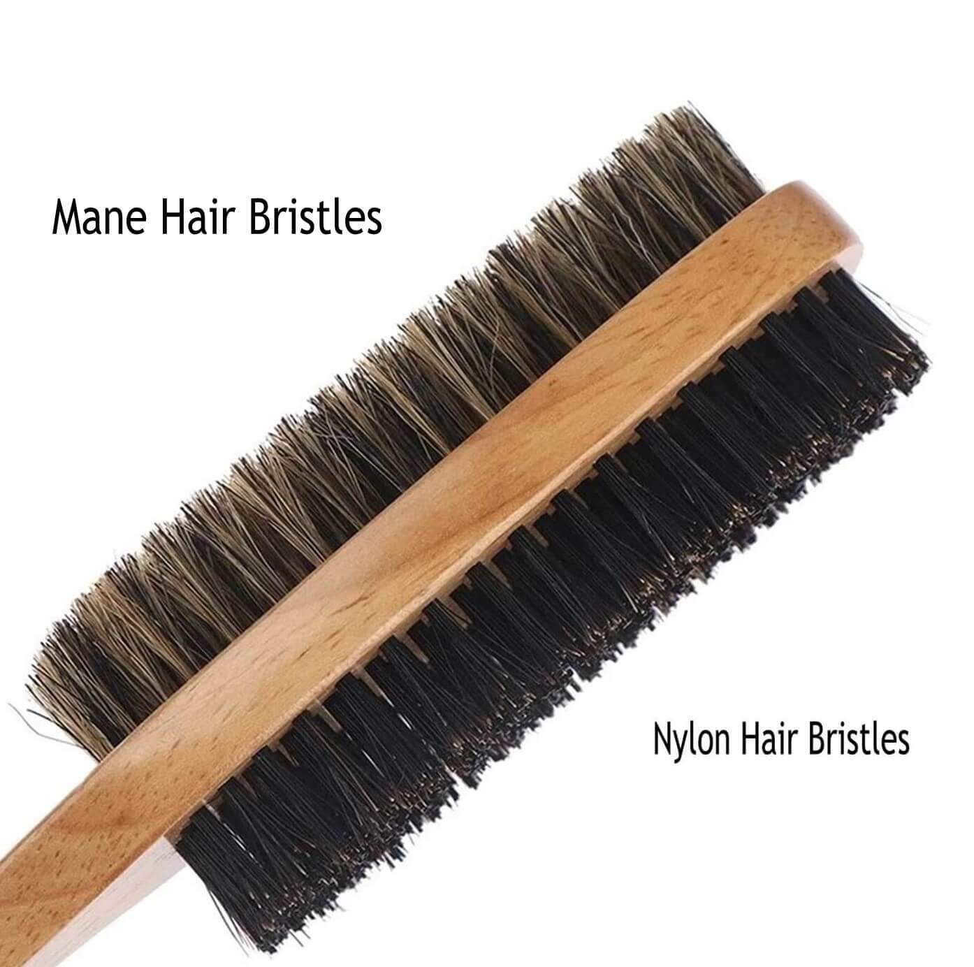 Mens Double-Sided Beard Brush 