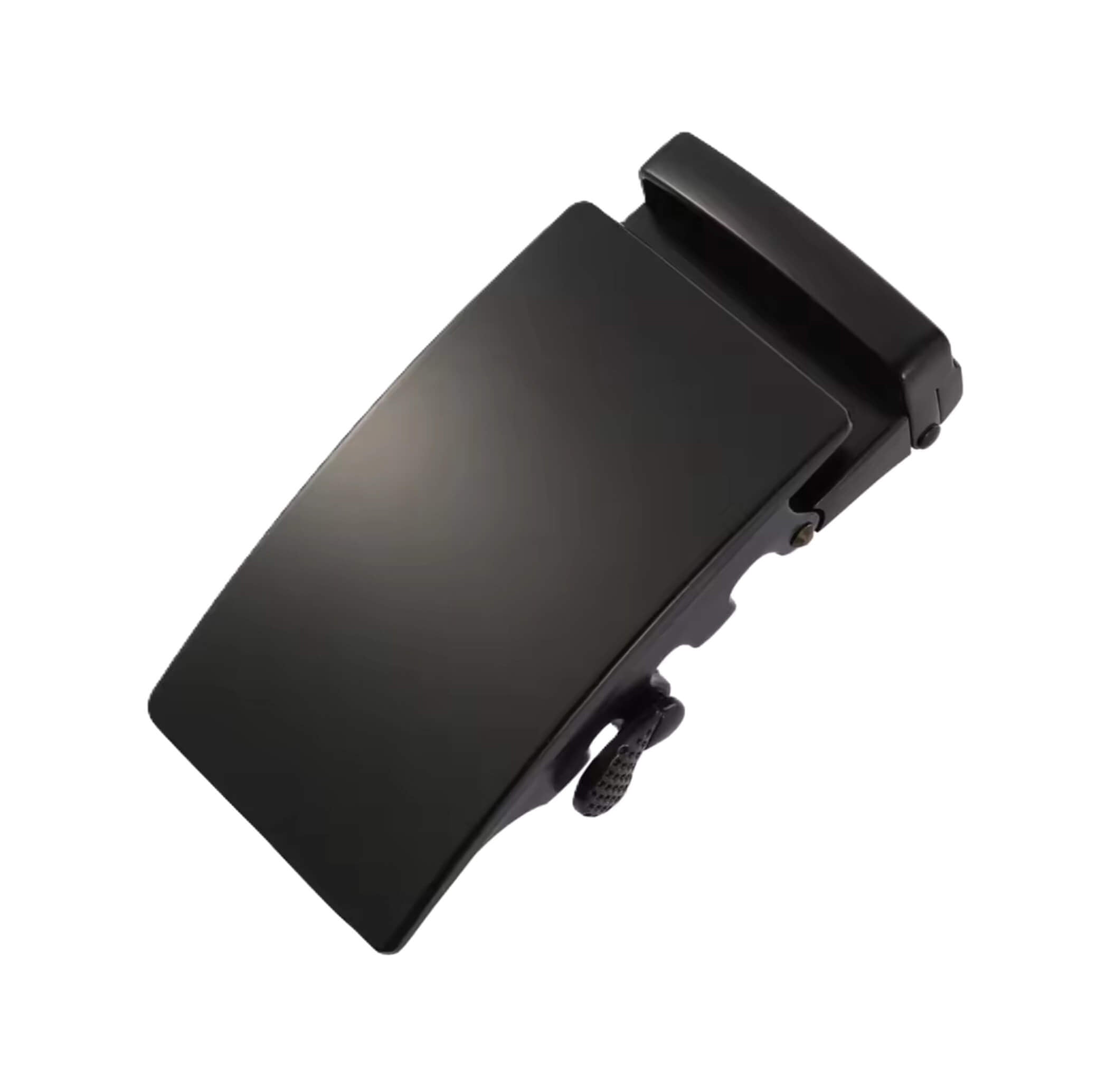 Automatic ratchet belt buckle zinc alloy finish