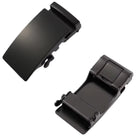 Automatic ratchet belt buckle zinc alloy finish