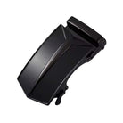 Automatic ratchet belt buckle zinc alloy finish
