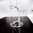 Stainless Steel Chrome Stand for Razor and Brush