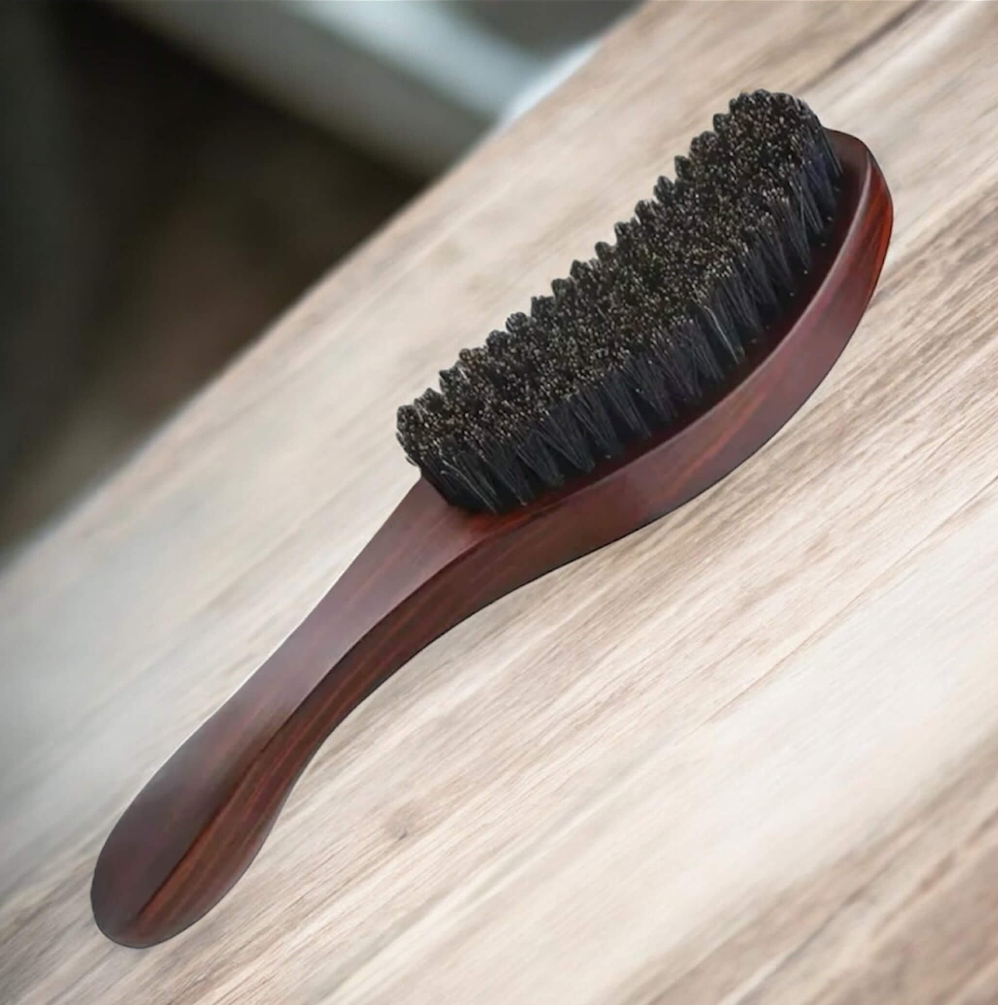 Beechwood Timber Brush for Hair and Beard Care