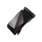 Automatic ratchet belt buckle zinc alloy finish